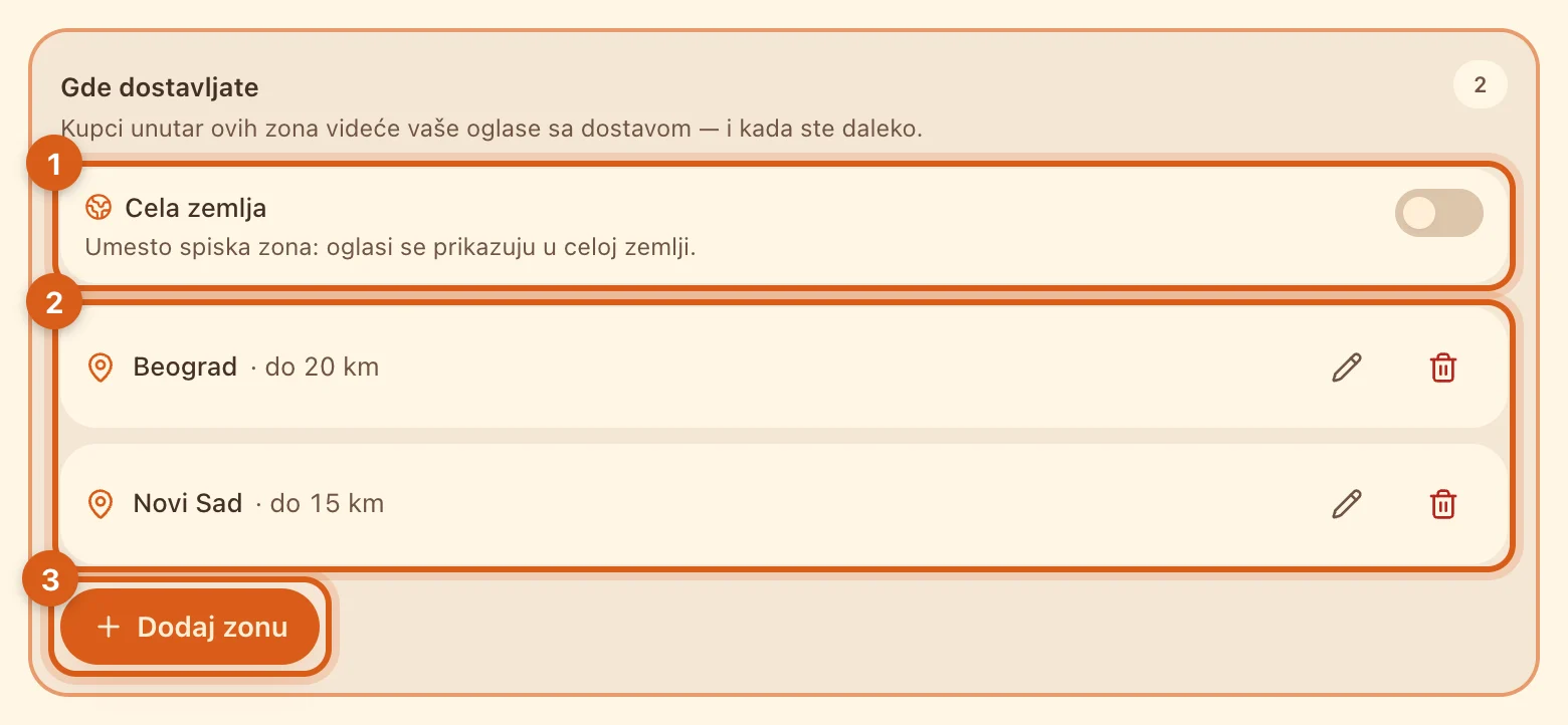 Blok „Gde dostavljate“